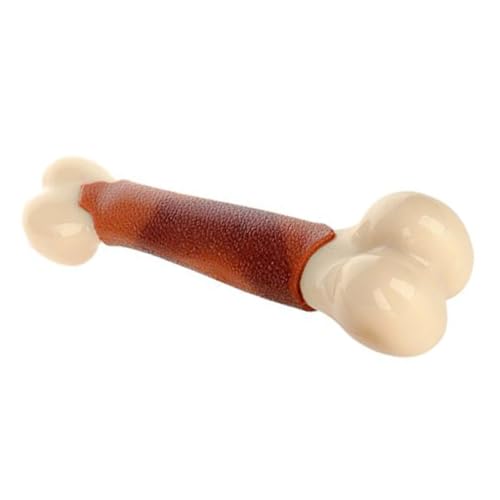 NESTINGHO Haustier Hundeknochen Spielzeug Hundeknochen zum Kauen Hundeknochen-Trainingsspielzeug Interactive Dog Toys Dog chew Toy Knochenkauendes Zahnreinigungsspielzeug Hund kauknochen von NESTINGHO