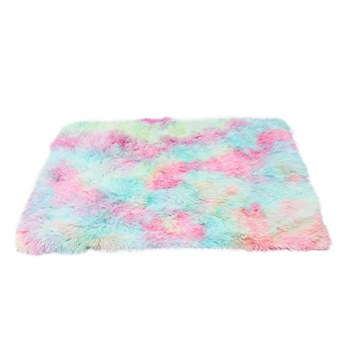 NESTINGHO Haustierdecke Selbstwärmendes Katzenbett Plüsch Welpe Schlafmatte für Haustiere Hundebettkissen pet Bed petbett Blanket Welpen Plüschdecke Bettmatte für Haustiere Plüsch- Colorful von NESTINGHO