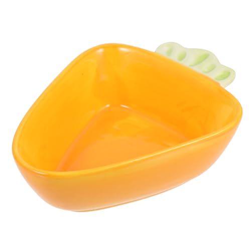 NESTINGHO Haustiernapf tierfutterbehälter pet Feeder Hamster Futter Kleintierfutter Hunde kotbeutel Haustier-Rennmaus-Schüssel Essen Kuscheltier Hamster Wasserschale Rattenfutter Keramik von NESTINGHO