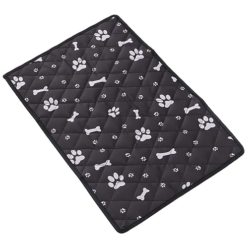 NESTINGHO Hundekissen Hund Auto Pad Autositzschutz für Hunde Autositzerhöhung Hundesitzbezug Autokissen für Hunde Haustiere Schlafkissen Hundematte fürs Auto Autositzbezug für Hunde Black von NESTINGHO