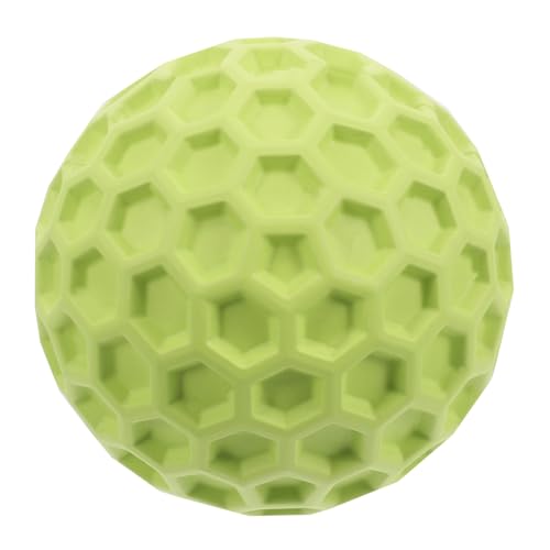 NESTINGHO Hundespielzeugball Hundebälle Spielzeug für Aggressive Kauer Kicherball für Hunde Interactive Dog Toys Dog chew Toy Bälle für Hunde Aggressive Kauer Welpenbälle Gummi Light Green von NESTINGHO