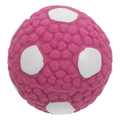 NESTINGHO Hundespielzeugball Outdoor-spielset Hundebälle Kauspielzeug Für Welpen Bälle Für Hunde Aggressive Kauer Kleine Bälle Für Hunde Ball Für Hunde Bälle Für Kleine Hunde Gummi Violett von NESTINGHO