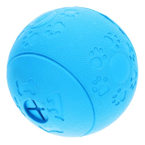 NESTINGHO Kauspielzeug für Hunde Spielzeug für große Hunde Spielzeug zum Füttern von Hunden Welpe Interactive Dog Toys Dog chew Toy Spielzeuge Haustier Spielzeug Haustierball Gummi Sky-Blue von NESTINGHO