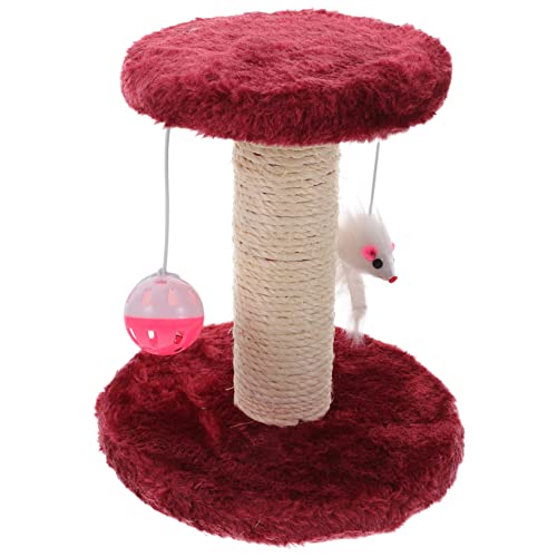 NESTINGHO Kratzbaum für Katzen katzenkratzmatte kratzmatte für Katzen cat Tree Kratzbaum aus Sisal dekorativer Kratzbaum für Katzen verschleißfester Kätzchenkratzer ， von NESTINGHO