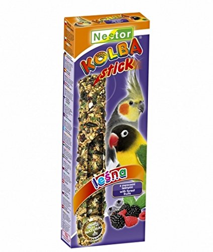 Nestor Vogelfutter Nestor Flask Parrot Medium Forest Fruits von GONDMAX