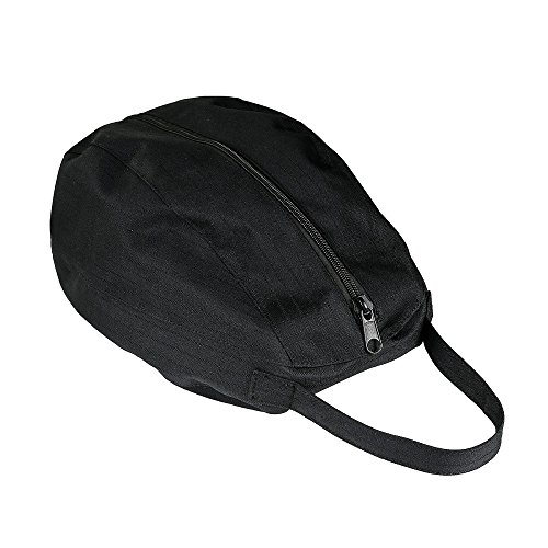 NETPROSHOP Basic Helmtasche, einfache Aber robuste Reithelmtasche, Tasche für den Reithelm, Farbe:Schwarz von NETPROSHOP