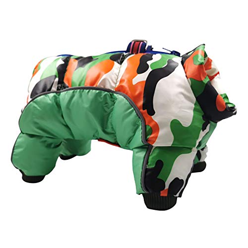 NEVRTP Hund Rollkragenpullover lässig Pullover Wintermantel Strickpullover warme Hundejacke Weste T-Shirt Pet Camouflage wasserdichte und Baumwolle Kleidung von NEVRTP