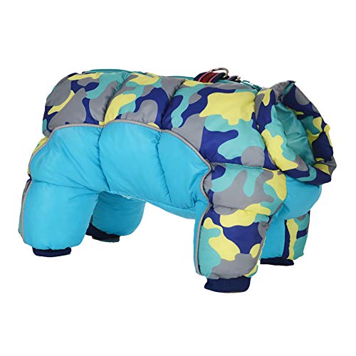 NEVRTP Hund Rollkragenpullover lässig Pullover Wintermantel Strickpullover warme Hundejacke Weste T-Shirt Pet Camouflage wasserdichte und Baumwolle Kleidung von NEVRTP