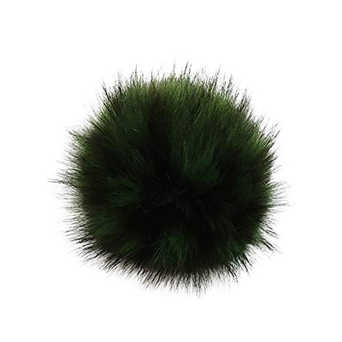 NEVRTP Kunstpelz Pom Pom für Hüte und Mützen, Kunstpelz, Winterfell ， Künstliche Plüschkugeldekoration,10cm (J-1) von NEVRTP