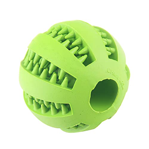 Hundekauen Spielzeug - Hundezähne Rengö Spielzeugball - Interaktive harte Haustierspielzeug für Welpen und Hunde zum Kauen und Spielen von NGUMMS