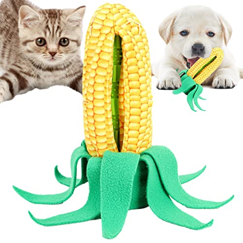 Hundespielzeug | Corn Shape Design Puppy Chewing Toy | Interaktives Haustier Spielzeug Geeignet für große Hunderassen, Training zur Nahrungssuchung von NGUMMS