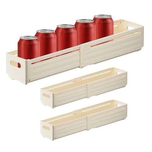 Kleiderschrank Aufbewahrungskorb, Aufbewahrungskorb für Regale,Teleskopische Snack Bins - Home Organisation Lagerbehälter Schrank Speisekammer Schrank Kommode von NGUMMS