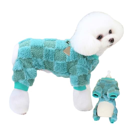 NGUMMS Fleece-Hundemantel,Warme vierbeinige kleine Hundejacke mit D-Ring | Hunde-Fleeceweste für kleine Hunde, Hundekleidung, Fleece-Hundepullover für kaltes Wetter von NGUMMS