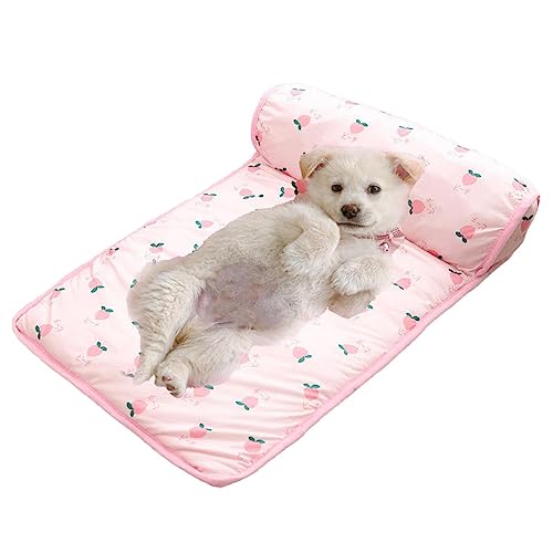 NGUMMS Kühlmatte für Katzen, niedliche Haustiermatte, Cool Pet Pad selbstkühlendes Haustierkissen mit buntem Druck und Hundekissen für Zuhause, Camping von NGUMMS