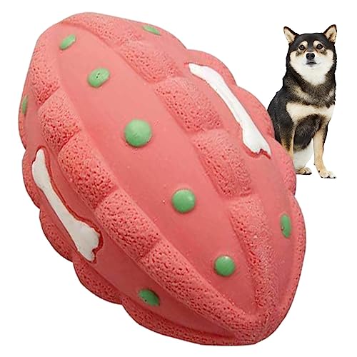 NGUMMS Quietschspielzeug für Hunde, Quietschspielzeug für Hunde | Fruchtförmiges Latex-Hundespielzeug | Latex-Quietschspielzeug für Haustiere, interaktives Kauspielzeug für Welpen zur Linderung von von NGUMMS