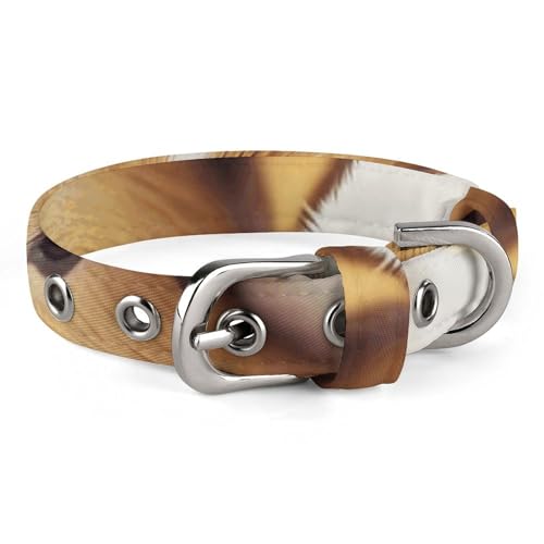 NHYDSPQ Haustier-Halsband, niedliches Meerschweinchen-Motiv, personalisierbar, für kleine und mittelgroße Hunde, verstellbare Größen, Stil 5 von NHYDSPQ