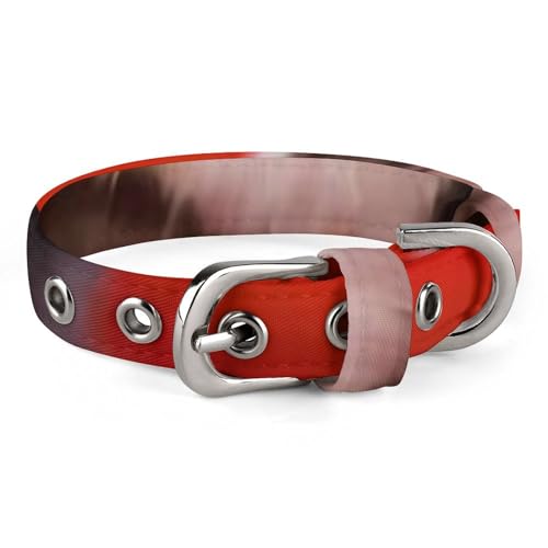 NHYDSPQ Haustierhalsband, Katzendruck, personalisierbar, für kleine und mittelgroße Hunde, verstellbare Größen, Stil 17 von NHYDSPQ