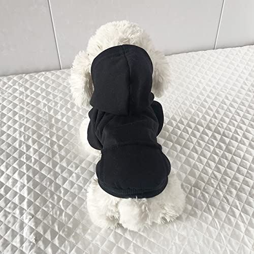 NIAN Hunde-Kapuzenpullover, für kleine Hunde, Bulldogge, Mops, Hunde, York-Design von NIAN