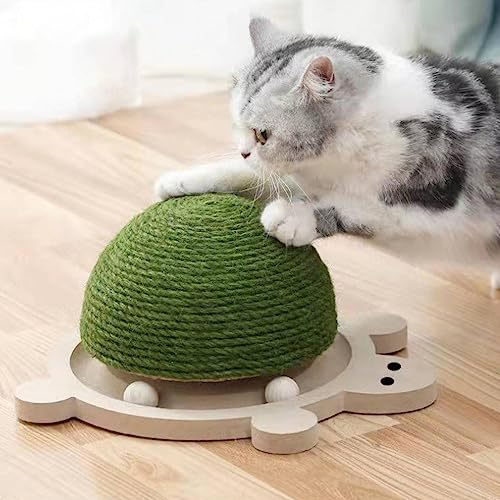 Katzenkratzbaum mit Stabiler Basis für Kätzchen und Kleine Katzen,Green von NIBHZ