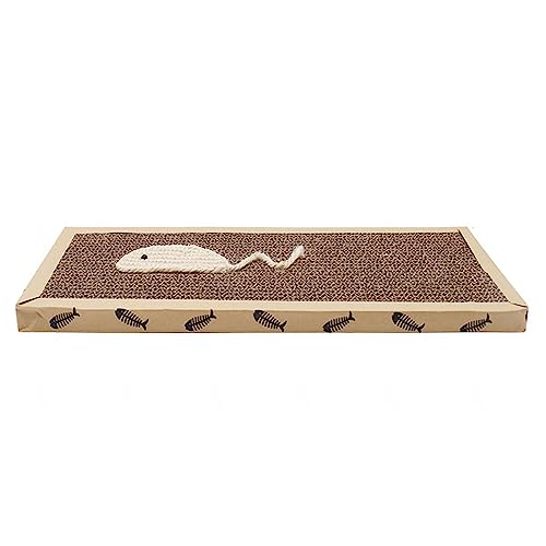 Splicing Cat Scratch Pad: Katzenkratzer für Hauskatzen, Katzenkratzer aus Pappe, Katzenkratzbrett, Katzenkratzbaum für Hauskatzen, Premium Scratch von Katzen,A von NIBHZ