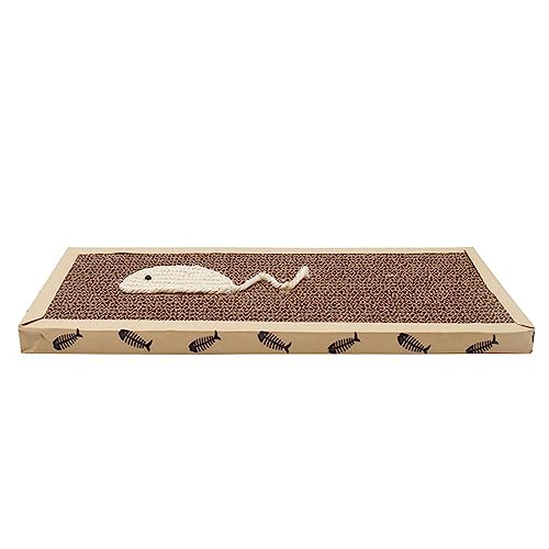 Splicing Cat Scratch Pad: Katzenkratzer für Hauskatzen, Katzenkratzer aus Pappe, Katzenkratzbrett, Katzenkratzbaum für Hauskatzen, Premium Scratch von Katzen,D von NIBHZ