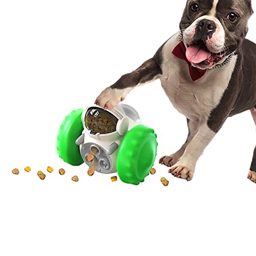 NICERAM Leckerli-Ausgabe-Puzzle-Spielzeug | Hundefutterspender Ball | Automatischer Pet Slow Feeder Treat Ball, Puzzle-Spielzeug für kleine Hunde, Katzen, interaktives Hundespielzeug von NICERAM