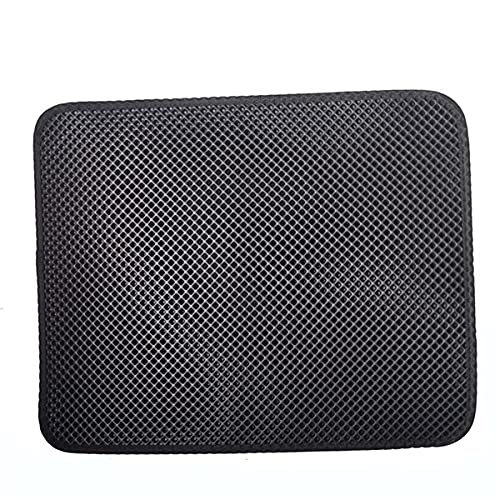 NIQIU Haustier Katzentoilette Faltbare wasserdichte Doppelschicht Katzentoilette Katzenbett Trapping Pet Katzentoilette Matte Pad Produkte Für Katzen Haus Sauber-schwarz,46x60cm Faltbar,China von NIQIU