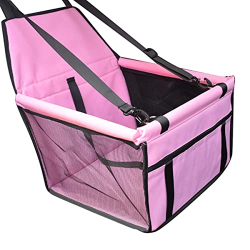 NIQIU Pet Bag Protector Hundebett Auto-Vordersitzbezug Haustierträger Mesh-Taschen Fürsorgliche Katze wasserdichte Haustiere Reisematte Klapphängematte-02,Stützstange von NIQIU