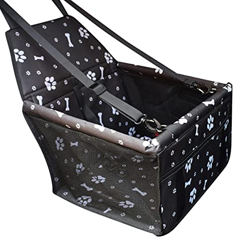 NIQIU Pet Bag Protector Hundebett Auto-Vordersitzbezug Haustiertragetaschen Mesh-Taschen Fürsorgliche Katze wasserdichte Haustiere Reisematte Klapphängematte-12,Stützstange von NIQIU