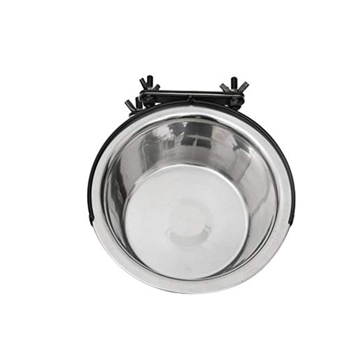 Pet Dog Bowl Edelstahl Hängende Schüssel Halter Futterautomat für Welpen Katze Vogel Papagei Futter Wasserkäfig Schalen Haustier Fütterung Produkt-3, China von NIQIU