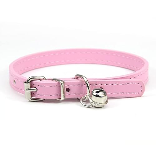 3 Stück Hundehalsband Verstellbare Katzenhalsbänder mit Glöckchen Katzenhalsband Glöckchenkette Sicherheitsverstellbares Nylon-Katzenhalsband Welpenhalsband-I,15cm-23cm von NITONAMI