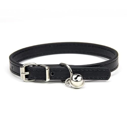 3 Stück Hundehalsband Verstellbare Katzenhalsbänder mit Glöckchen Katzenhalsband Glöckchenkette Sicherheitsverstellbares Nylon-Katzenhalsband Welpenhalsband-K,15cm-23cm von NITONAMI