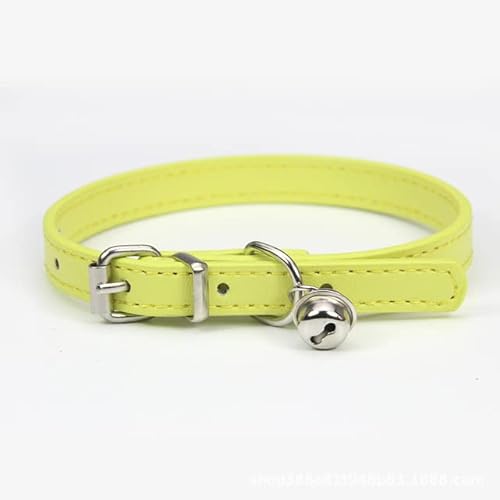 3 Stück Hundehalsband Verstellbare Katzenhalsbänder mit Glöckchen Katzenhalsband Glöckchenkette Sicherheitsverstellbares Nylon-Katzenhalsband Welpenhalsband-O,20cm-28cm von NITONAMI