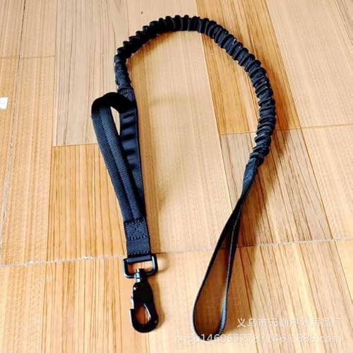 Hundehalsband-Leine-Set Training Verstellbare Halsbänder für große K9 mittelgroße Hunde mit leuchtendem Griff, grau, M36–48 cm von NITONAMI