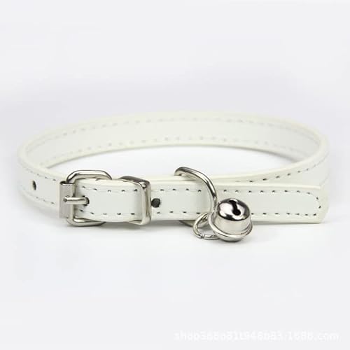 NITONAMI 3 Stück Hundehalsband Verstellbare Katzenhalsbänder mit Glöckchen Katzenhalsband Glöckchenkette Sicherheitsverstellbares Nylon-Katzenhalsband Welpenhalsband-J,15cm-23cm von NITONAMI