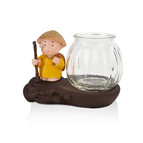 Kreative professionelle Fischbecken, Desktop Kleine Fisch Tank Hydrokultur Vase Glas Transparent Kreative Hause Dekoration Ornamente Betta Goldfisch Kleine Fisch Tank Aquarium Tank von NIUSABOU