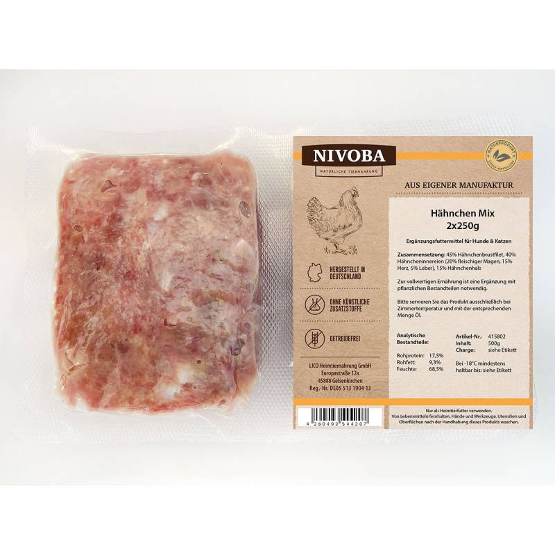 Nivoba Hähnchen Mix 28x2x250g von NIVOBA