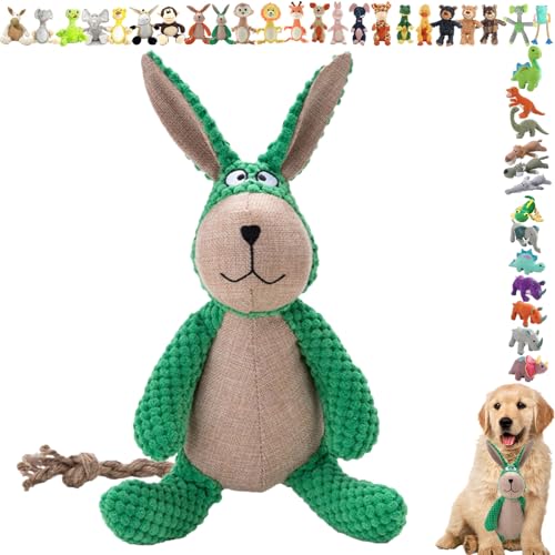 NNBWLMAEE Robustrabbit- Designed for Heavy Chewers, Robust Rabbit Dog Chew Toy, Robust Rabbit Dog Toy, Invincable Robustrabbit Dog Chew Toy, Indestructible Plush Dog Toys for Aggressive Chewers (J) von NNBWLMAEE