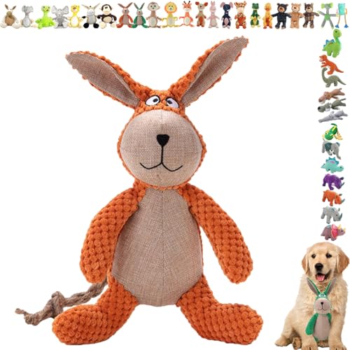 NNBWLMAEE Robustrabbit- Designed for Heavy Chewers, Robust Rabbit Dog Chew Toy, Robust Rabbit Dog Toy, Invincable Robustrabbit Dog Chew Toy, Indestructible Plush Dog Toys for Aggressive Chewers (Y) von NNBWLMAEE