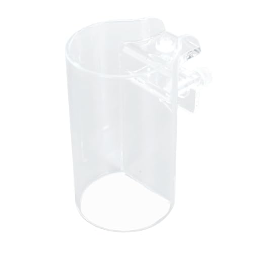 NOENNULL Fish Food Feeder Tube Acryl Transparent Fisch Feeder Rohr Schwimmende Lebensmittel Fütterung Fish Tank Fütterung Rohr Aquarium von NOENNULL