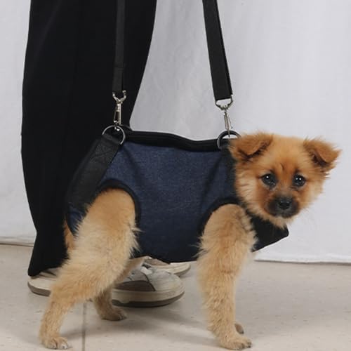 Hundeträger Sling Professional Atmungsaktiv Bequem Verstellbarer Hundeliftkabelbaum für Alte Verletzungen von Behinderten Gelenken Arthritis Lähmung Hunde Walk (L) von NOENNULL