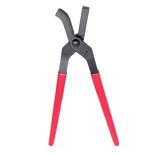 NOENNULL Hufeisenzange, Hufeisennägel Sich der Nägel, Hufnagel Clincher Care Farrier Tool Rugged Stahl Nipper Nicht -Slip -Gummi -Griffzange Zum Trimmen von Pferdehnen von NOENNULL