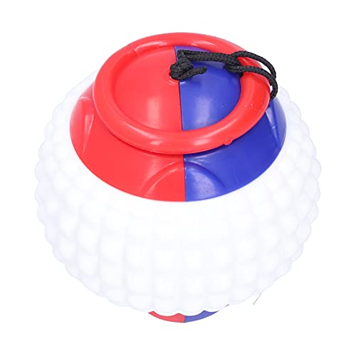 NOENNULL Hundetrainingsball, Dehnbares Haustier-Kauspielzeug für Hunde mit Strapazierfähigem Gummiseil Zum Üben Interaktiven Spielens (Blau) von NOENNULL