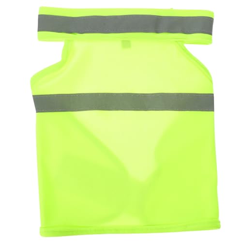 Fluoreszierende Hundeweste Reflektierende Ausrüstung für Hunde Warnweste für Haustiere Outdoorweste für Hunde reflektorweste hundejacke Fluoreszenz Kleidung Zubehör Gurt Polyester von NOLITOY