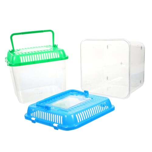 NOLITOY 1 Stück Haustierkiste Futterspender Schüssel Produkt Container Fall klein Reptilien -Fütterungsbehälter Futternapf für Schildkröten Schildkröten-Wohnbecken Plastik Zufällige Farbe NOLITOY 1 Stück Haustierkiste Futterspender Schüssel Produkt Container Fall klein Reptilien -Fütterungsbehälter Futternapf für Schildkröten Schildkröten-Wohnbecken Plastik Zufällige Farbe von NOLITOY