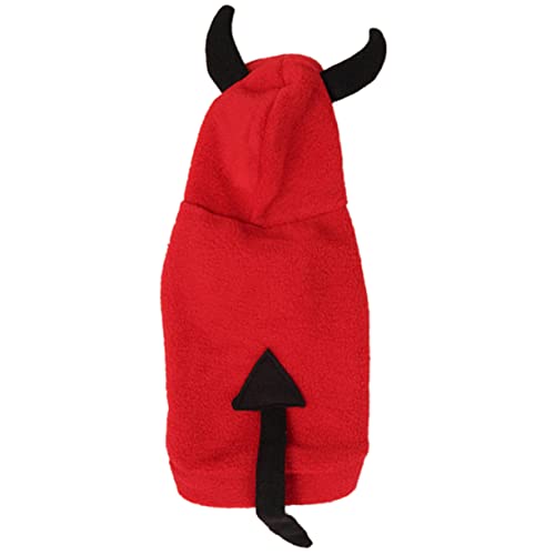 NOLITOY 1Stk Verwandlungskostüm für Haustiere Haustier warme Outfits lustiges Hundekostüm Tieranzug Halloween-Haustierkleidung Hundemantel für Halloween Dämon Hundekleidung Haustierzubehör von NOLITOY