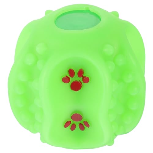 NOLITOY Fehlender Lebensmittelspielzeugball hundetrainingsspielzeug Slow-Feeder-Ball für Hunde interaktives Spielzeug Interactive Toys Spielzeuge Knochen Hundebälle singen von NOLITOY