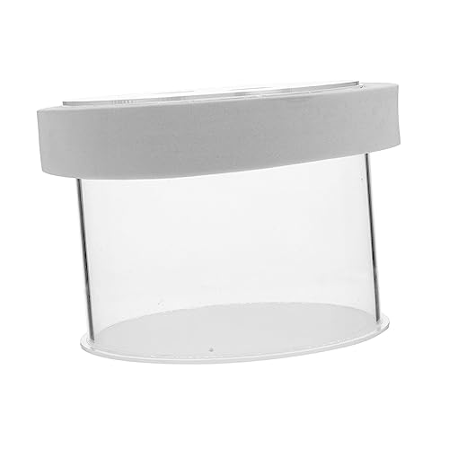 NOLITOY Kasten Isolationsbox Für Aquarien Zuchtbecken Für Aquarien Inkubator Zum Laichen Von Fischen Aquarien-inkubator Probenbehälter Für Aquarien Acryl Isolationsnetz Aquarium Baby Weiß von NOLITOY