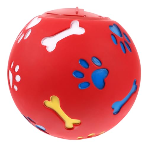 NOLITOY Leckendes Spielzeug Für Haustiere Leckerli-spenderspielzeug Für Hunde Slow-Feeder-Ball-Puzzle-leckerli-Spielzeug Leckerbissen Für Hunde Spielzeuge Milchig Plastik Snacks Für Katzen von NOLITOY