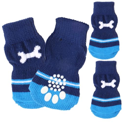 NOLITOY Socken 2 Paar Haustiersocken Liefert Baumwollhund Pfote von NOLITOY